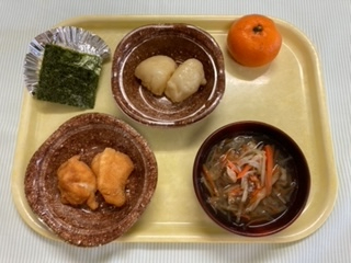 もちつき会メニュー